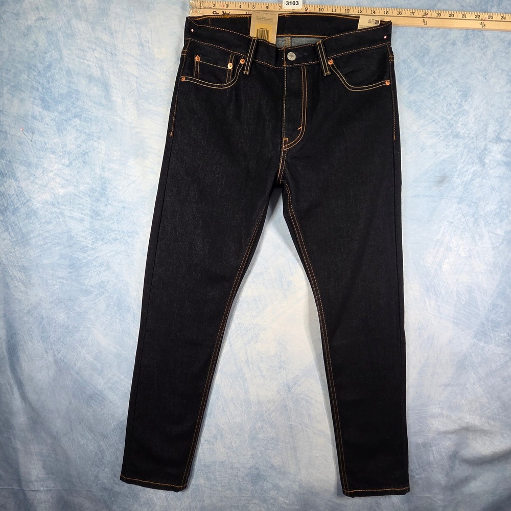 Levis 512 Slim Taper Jeans Mens 30x30 Dark Indigo Eco Ease 288333148 NEW